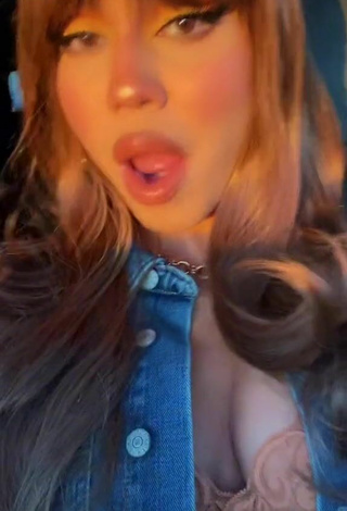 3. Sweetie Asia Monet Ray Shows Cleavage in a Car