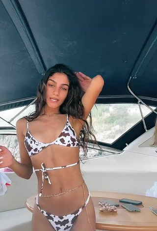 4. Beautiful Dalila Cascone in Sexy Bikini on a Boat