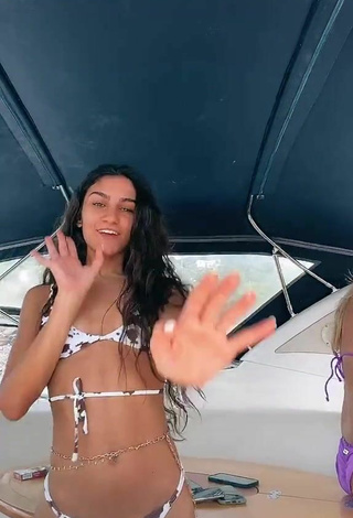 2. Sweetie Dalila Cascone in Bikini on a Boat