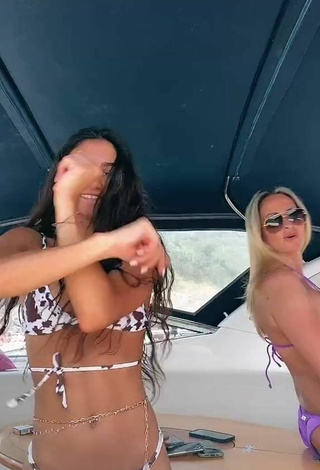 3. Sweetie Dalila Cascone in Bikini on a Boat
