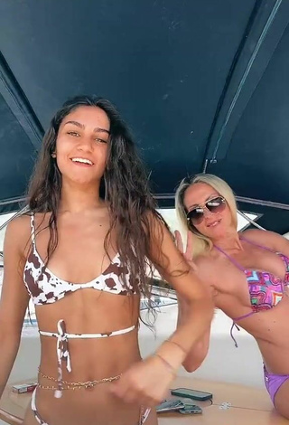 5. Sweetie Dalila Cascone in Bikini on a Boat