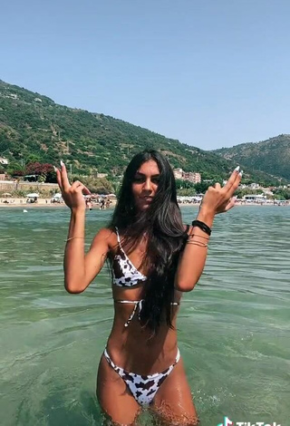 4. Hot Dalila Cascone in Bikini in the Sea