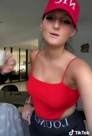 5. Sexy Eva Cstt in Red Top