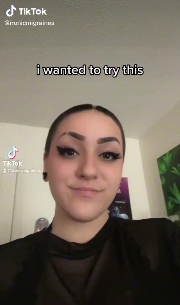 Sexy Ironicmigraines in Crop Top