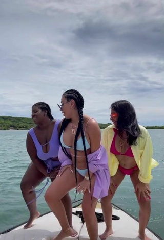 4. Sexy Marcela Reyes  on a Boat