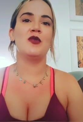 1. Sexy Martita de Graná Shows Cleavage and Bouncing Breasts