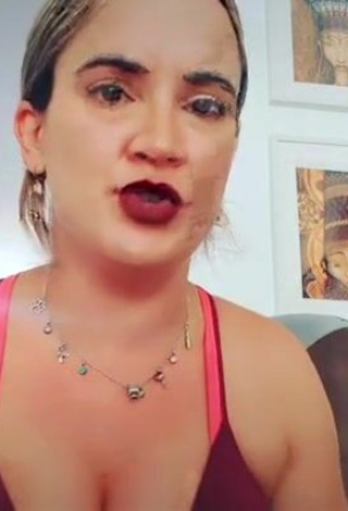 4. Sexy Martita de Graná Shows Cleavage and Bouncing Breasts