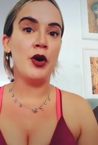 6. Sexy Martita de Graná Shows Cleavage and Bouncing Breasts
