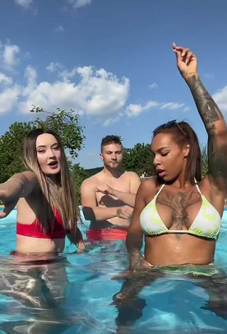 6. Hot Maru Rosecká  at the Pool