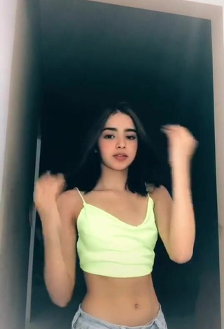 2. Sexy Michelle Guzmán in Lime Green Top