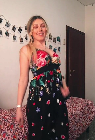 4. Sexy Rametta in Floral Sundress
