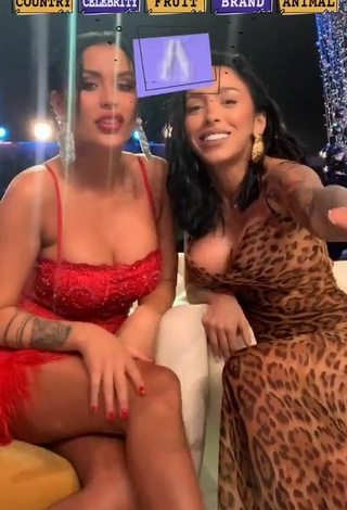 Sweet Ruby Shows Cleavage