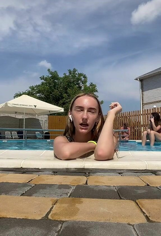 3. Sexy Kristina in Bikini at the Pool
