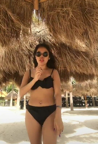 3. Sexy YaeeMit in Black Bikini