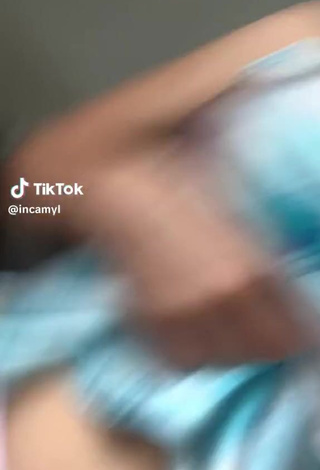 1. Sexy incamyl Shows Cleavage in Dress