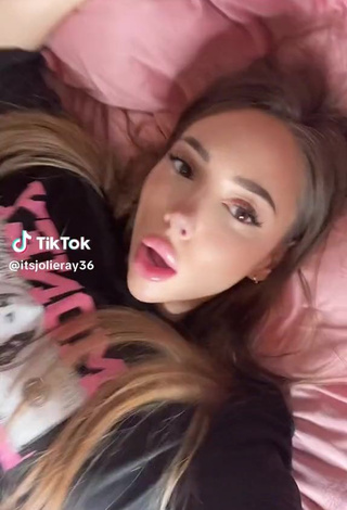 4. Sexy Jolie Ray in Pink Panties while Leg Spread