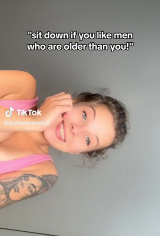 18. Sexy justyourevelyn in Pink Panties