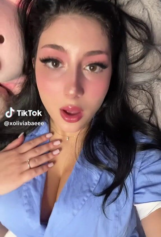 29. Sexy xoliviabaeee in Red Panties while Leg Spread
