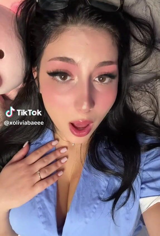 38. Sexy xoliviabaeee in Red Panties while Leg Spread