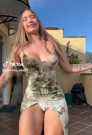 2. Hot morena_sexy3 Shows Cameltoe Braless and Bouncing Tits