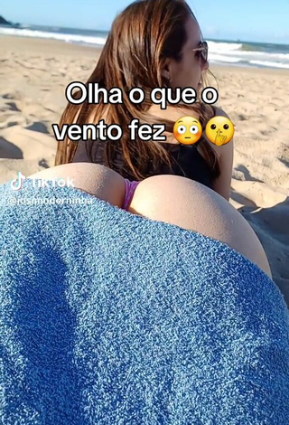 6. Sexy Josi moderninha Shows Asshole at the Beach