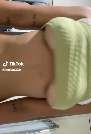 2. Sexy Karla Valencia Shows Nipples No Bra and Bouncing Tits