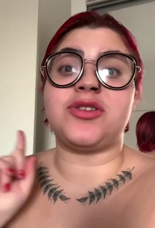 6. Sexy Alexia Tamira Shows Cleavage in Red Lingerie