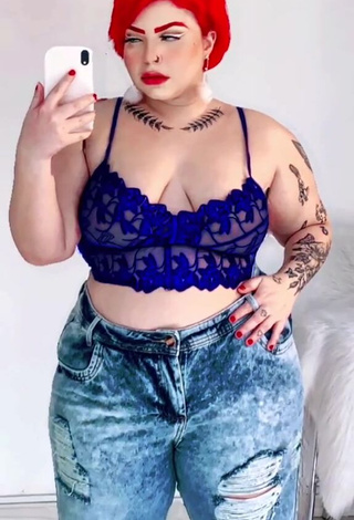 Alexia Tamira Shows Cleavage