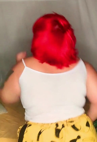 5. Cute Alexia Tamira Shows Nipples without Brassiere and Bouncing Tits