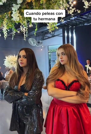 6. Cute Ama Blitz Shows Cleavage