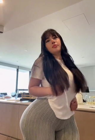 3. Amazing ameliasoforeign in Hot White Top