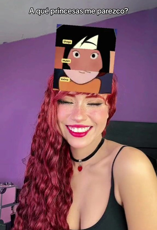 Gorgeous Bella Dueñas Shows Cleavage