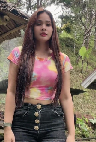 Amazing Christian Mae in Hot Crop Top