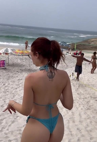 3. Hottest Cibelly Ferreira Shows Butt at the Beach