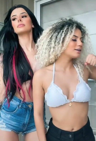 5. Sexy Mah Tavares in Bikini Top