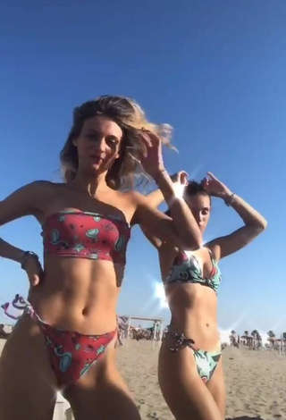 2. Amazing Arianna & Aurora in Hot Bikini at the Beach