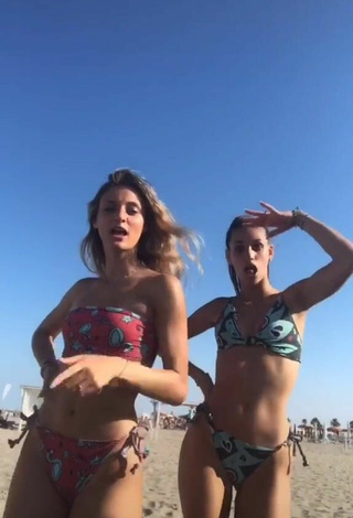 5. Amazing Arianna & Aurora in Hot Bikini at the Beach