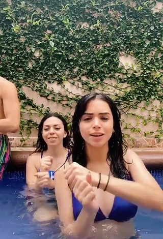 3. Sexy Melissa Vidales in Bikini Top at the Pool