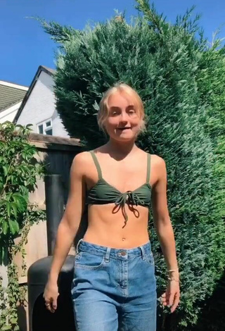 2. Sexy Mia Ruby in Green Bikini Top