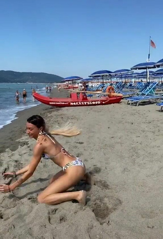 3. Cute Martina Picardi in Bikini at the Beach