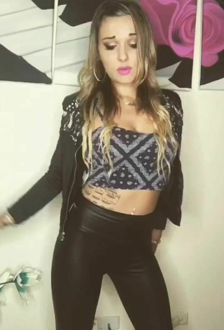 2. Sexy Erika Finta in Crop Top