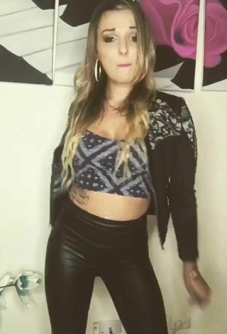 3. Sexy Erika Finta in Crop Top