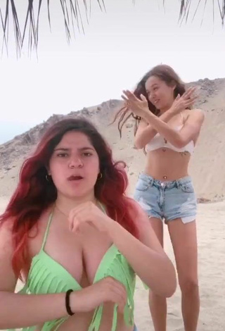 2. Hot Rafaela Riboty in Bikini Top at the Beach