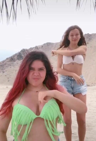 5. Hot Rafaela Riboty in Bikini Top at the Beach