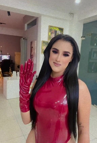 3. Wonderful Jenny Camacho in Red Bodysuit