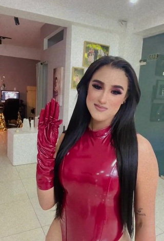 5. Wonderful Jenny Camacho in Red Bodysuit