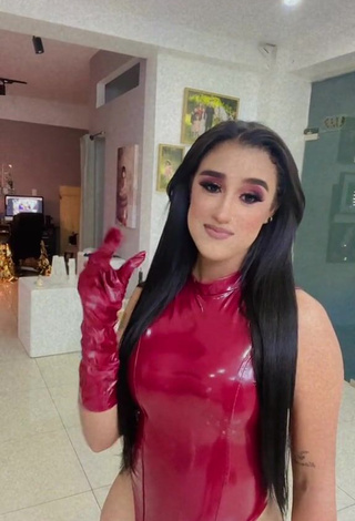 6. Wonderful Jenny Camacho in Red Bodysuit