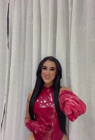 3. Hottest Jenny Camacho in Red Bodysuit