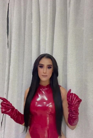 5. Hottest Jenny Camacho in Red Bodysuit