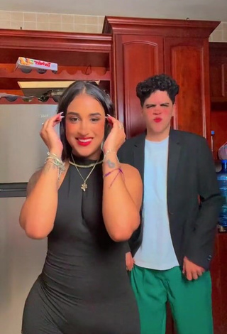 4. Hot Jenny Camacho in Black Overall